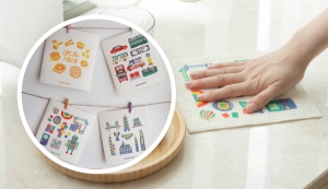 Johnson Group Eco-friendly Sponge Dishcloth (Set of 4)