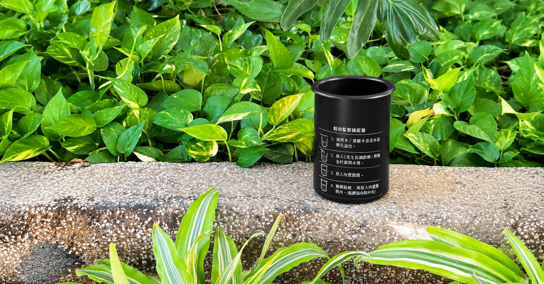 GraviTrap 誘蚊產卵捕蚊器 的應用場景 Application scenarios of the GraviTrap Mosquito Trapper